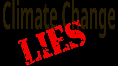 Climate Change Hoax