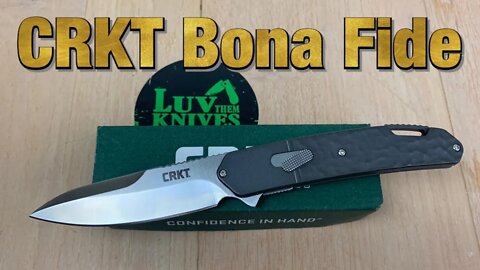 CRKT Bona Fide/includes disassembly/ Field Strip Gen II It’s way too easy !!