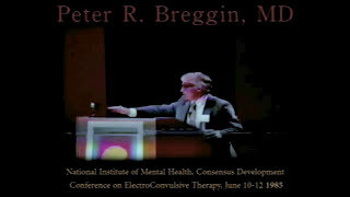 Peter R. Breggin, MD at ECT (Shock-Treatment) Conference (1985)