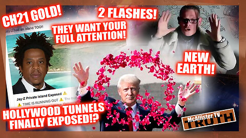 P DIDDY_HOLLYWOOD'S UNDERGROUND TUNNELS BEING EXPOSED! C21 GOLD! TWO FLASHES! PERFECTLY PLANNED!