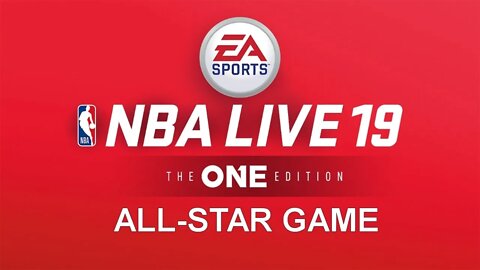 NBA Live 19 (PS4) - All-Star Game (Buzzer-Beater Win)