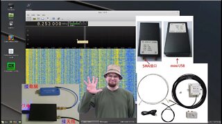 Shortwave SDR - Software Defined Radio - HF Upconverter - MLA 30 - GQRX in Linux Mint