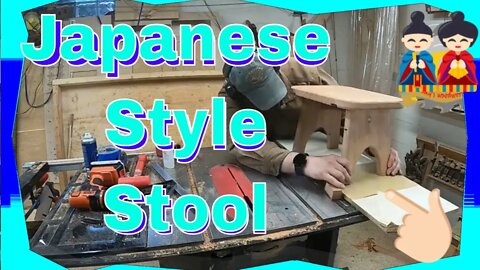 Making a Shower stool Onsen-style Bath stool