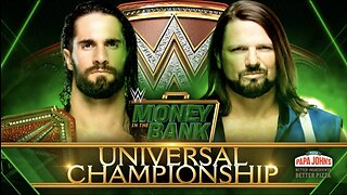 Seth Rollins vs AJ Styles - Money in the Bank 2019 (Full Match)