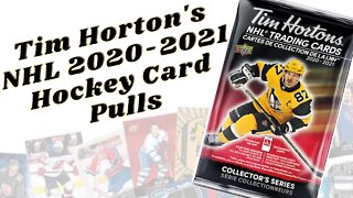 Tim Horton's NHL Trading Cards Pull #7