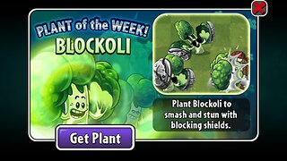 Plants vs Zombies 2 - Penny's Pursuit - Seedium Plant Showcase - Blockoli - Oct 2023