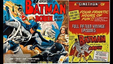 BATMAN AND ROBIN (1949)--Single Video File.