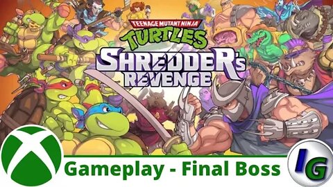 TMNT Shredders Revenge Final Boss Gameplay