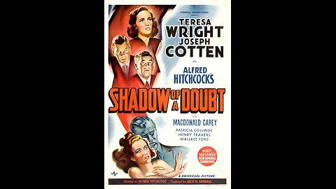Shadow of a Doubt (1943) | Directed by Alfred Hitchcock