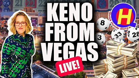 🚨LIVE! Michelle Piles Up More KENO Loses in Vegas!