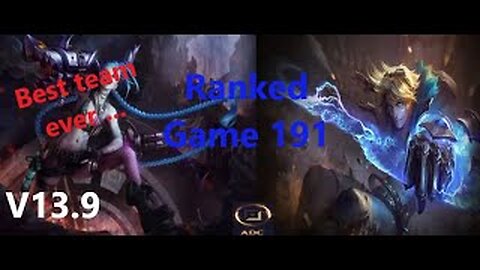 Ranked Game 191 Jinx Vs Ezreal Bot League Of Legends V13.9