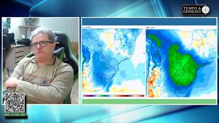 Meteorologia indica frente fria com forte chuva no Sul e tempo seco no Brasil central