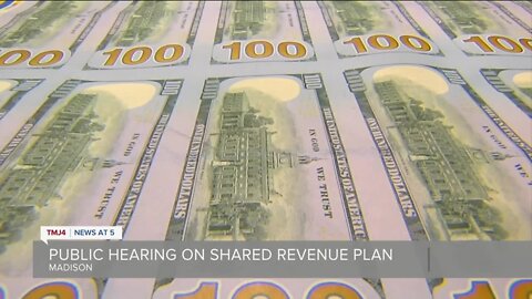 Public hearing on shared revenue plan