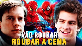 VAZOU! TOBEY E ANDREW TERÃO 40 MINUTOS DE TELA EM HOMEM-ARANHA: NO WAY HOME!