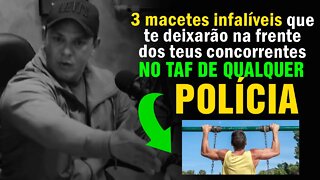 3 DICAS PARA VOCÊ PASSAR NO TAF DE QUALQUER POLÍCIA - Evandro Guedes