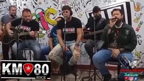 LIKE A STONE - Banda KM80 Acústico part. Sandro Guatura ( RADIO 99FM Taubaté)