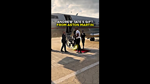 Andrew Tate Gift From Aston Martin 💸🤑