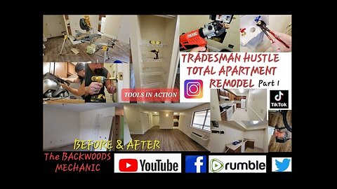 APARTMENT REMODEL (Tradesman Hustle Part 1)