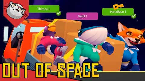A BALEIA Espacial com @MetalBear e @Thiesca - Altamente Jogativo - Out of Space [ Gameplay]