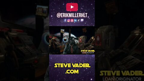 Steve Vader works from home, like many of you.