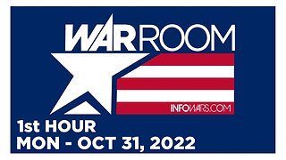 WAR ROOM [1 of 3] Monday 10/31/22 • News, Reports & Analysis • Infowars