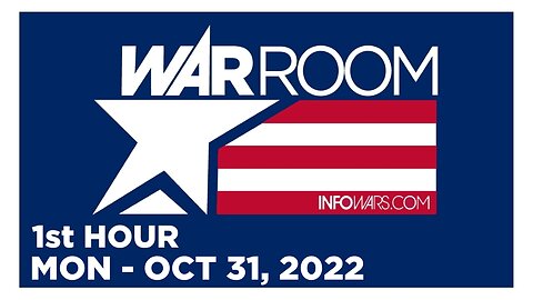 WAR ROOM [1 of 3] Monday 10/31/22 • News, Reports & Analysis • Infowars