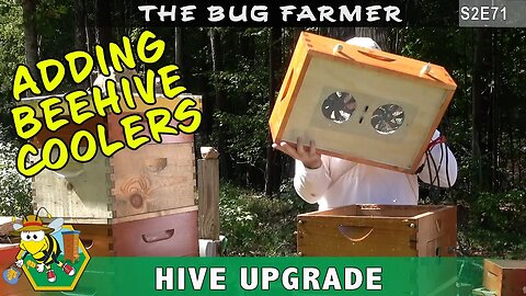 Beehive Upgrade - Beginning winter prep and installing control boxes to the new hives.