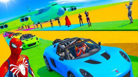 Rocket Cars Stunt Challange Vespucci Beach GTA V Mod Pro vs Noob Game 99.9%