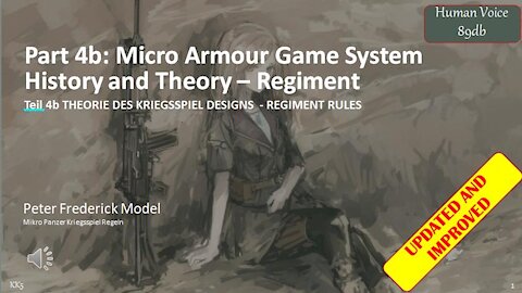 Part 4b: Micro Armour Game System History and Theory – Regiment