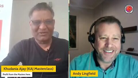 Mastering the Art of Luck With Andy Lingfield | KAJ Masterclass LIVE