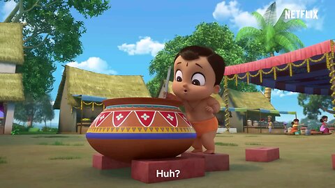 Chota Bheem's Hilarious Adventure: Tiny Tumbles and Giggles Galore!