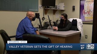 Valley veteran receives free hearing aid as part of holiday campaign