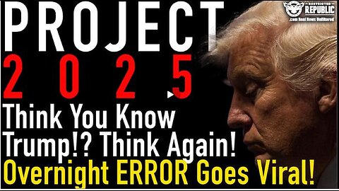 THINK YOU KNOW TRUMP!? THINK AGAIN! OVERNIGHT ERROR GOES VIRAL