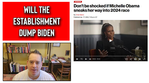 The Friday Vlog Will The Establishment Dump Joe Biden for Michelle Obama