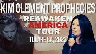 Kim Clement Prophecies Presented At The Reawaken America Tour In Tulare CA, Dec 2023