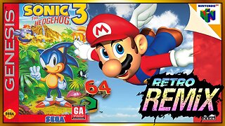 Sonic 3 (Genesis/Mega Drive) Ice Cap Zone... but it's Mario 64's Soundfont