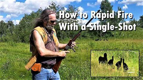 How To Rapid Fire With a Single-Shot (Ruger No. 1, .45-120)