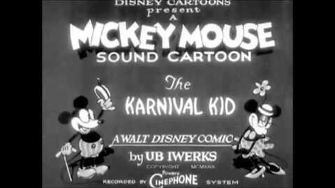 "The Karnival Kid" (1929 Original Black & White Cartoon)