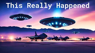 UFO Lands at Top Secret Air Force Base (Confirmed)