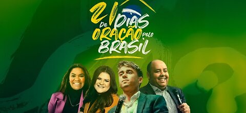 Dia 20/21 - Oração pelo Brasil - Raquel Lima, Eliel Lima e Midian Lima