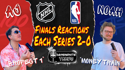 Finals Reactions: Are We Getting 2 Sweeps?