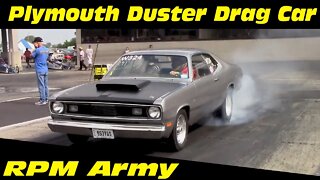 Plymouth Duster at National Trail Raceway Drag Racing