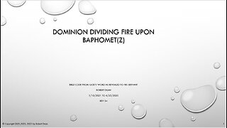 Dominion Bible Code V34