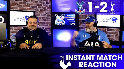 5 POINTS CLEAR!!! Palace 1-2 Tottenham [INSTANT MATCH REACTION]