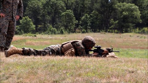 Marines Complete Rifle Qualification Training at Fort McCoy