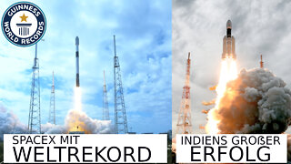 Space News: SpaceX mit Weltrekord | ESA ersetzt Roscosmos | Starlink im Iran | Indiens Erfolg