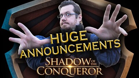 HUGE ANNOUNCEMENTS for the Shadow of the Conqueror short film on the EVERFANS SHOW