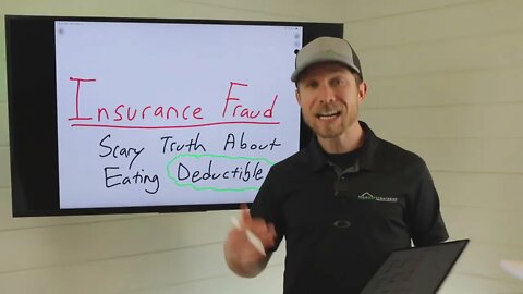 Beating DEDUCTIBLE Eaters? | Scary Truth About Insurance Fraud & How to Explain It [Roofing Sales]