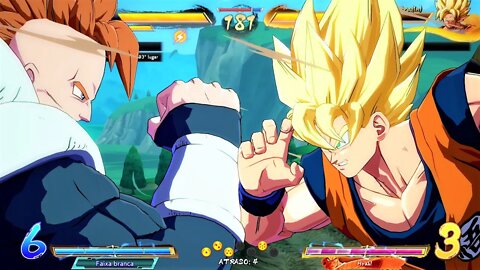 DBFZ Online matches🔥 Android 16 vs SSJ Goku | Dragon Ball FighterZ