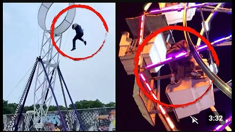 Terrifying moment fairground ride falls apart while in mid-air Daily Mail-762K views 2 weeks ago